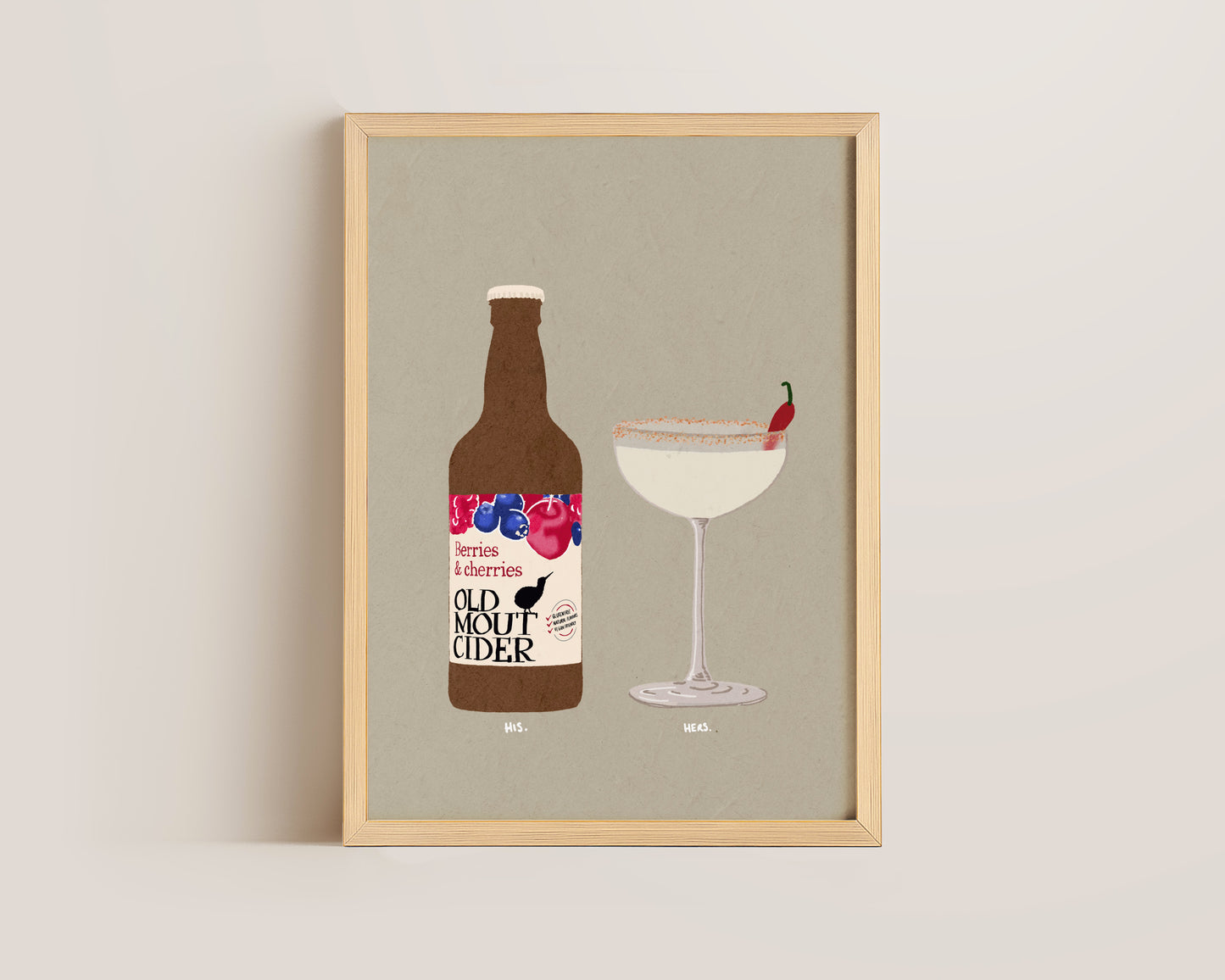 Old Mout Berries & Cherries & Spicy Marg Print