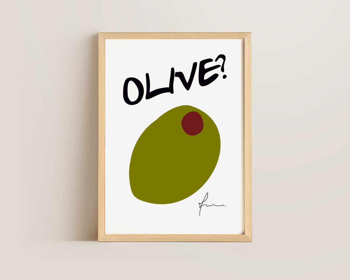 Olive Print