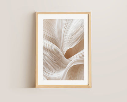 Organic Waves Print