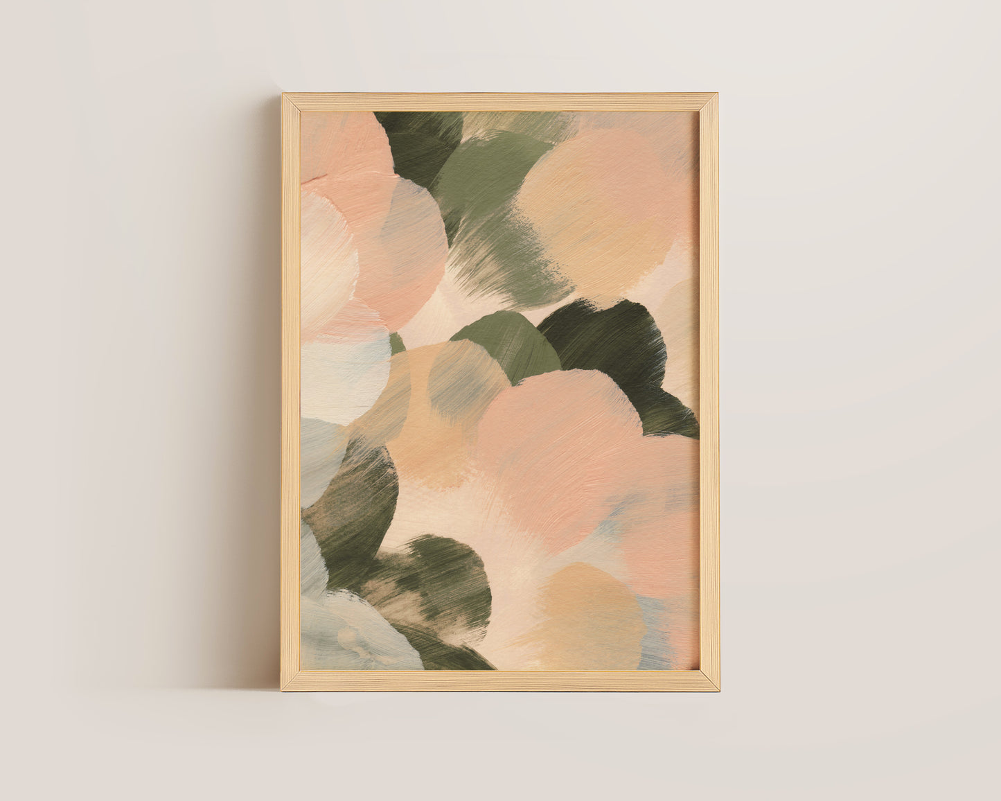 Pink & Green No. 1 Print