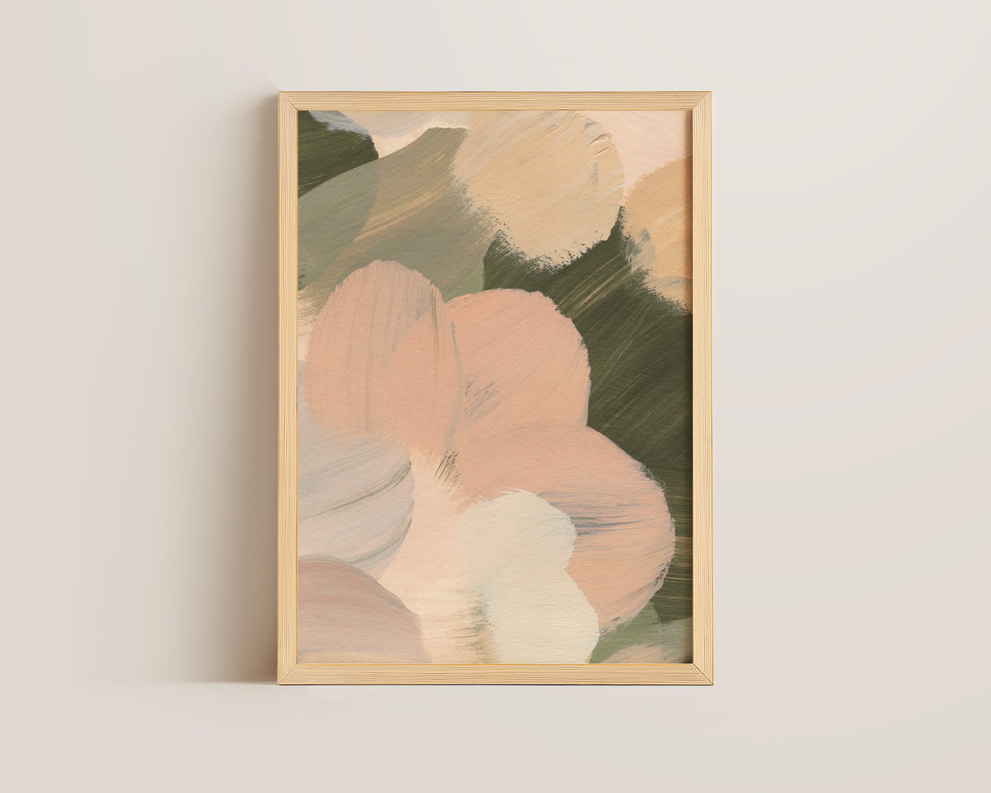 Pink & Green No. 2 Print
