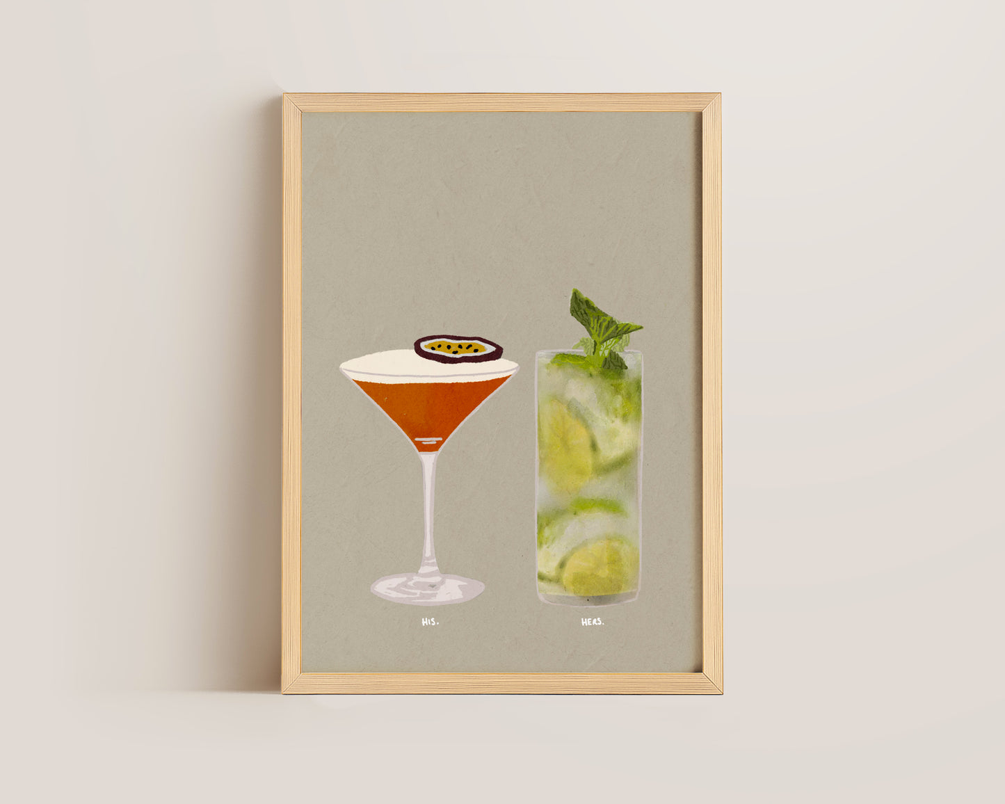 Pornstar Martini & Mojito Print