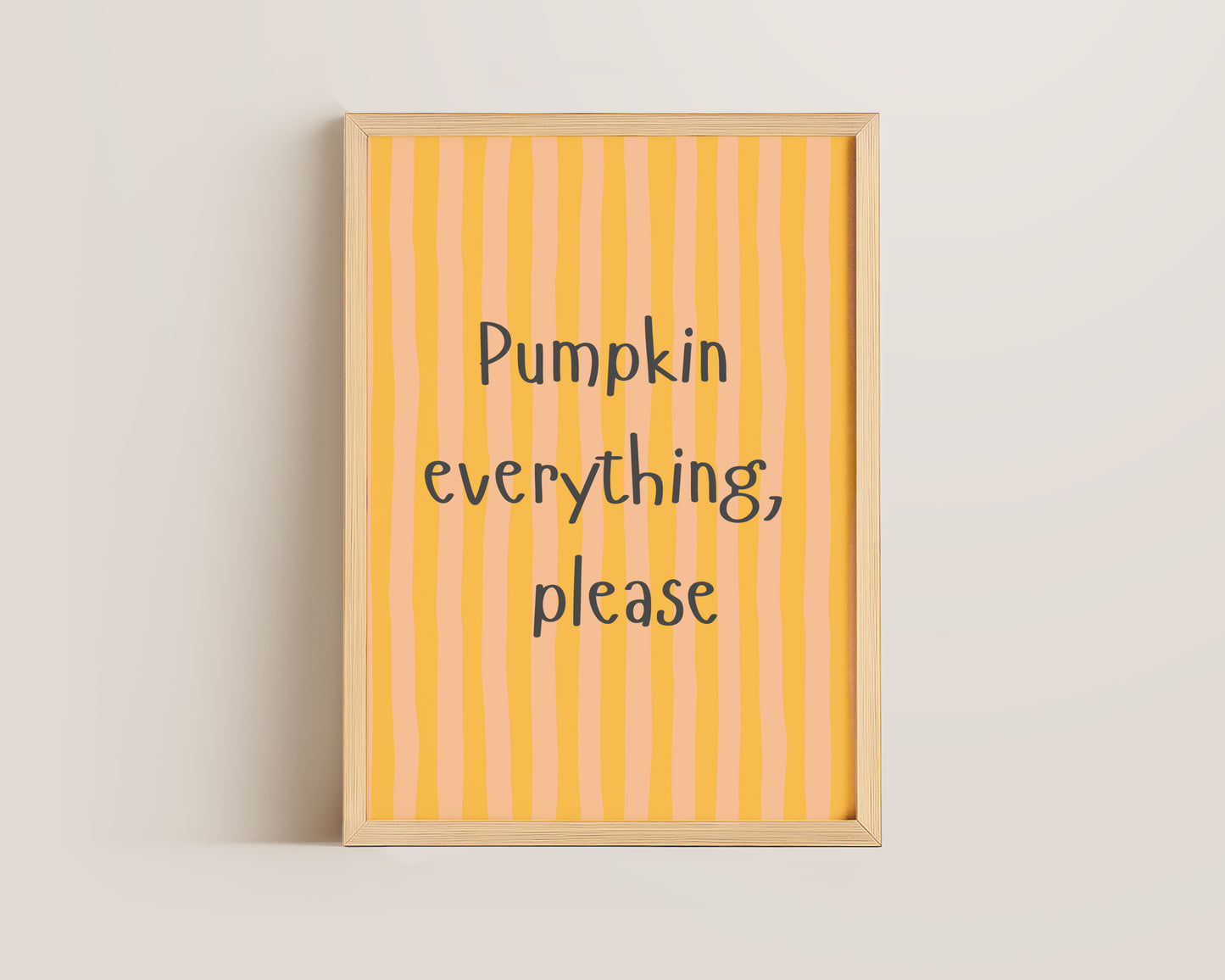 Pumpkin Everything Print