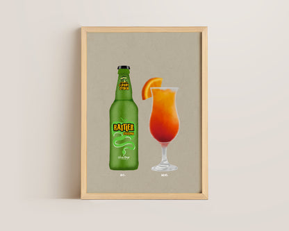 Rattler & Sex On The Beach Print