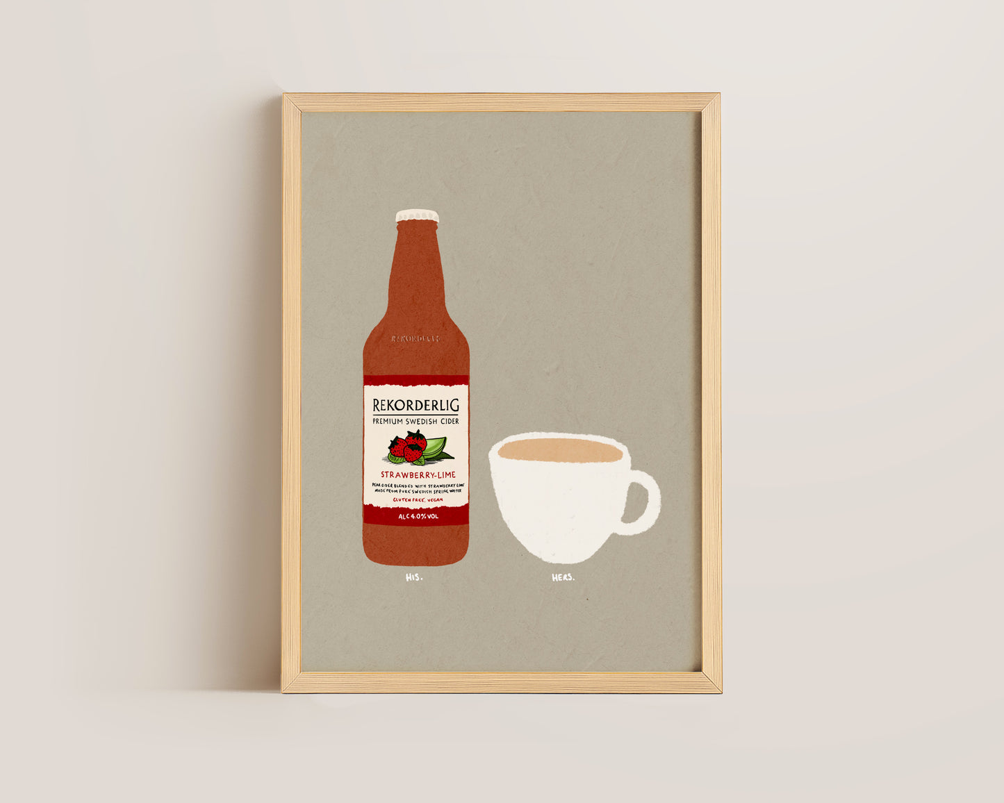 Rekorderlig & Cup of Tea Print