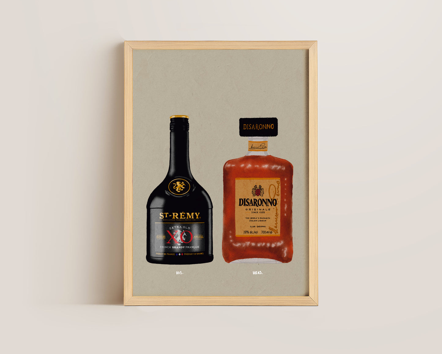 Remy XO & Disaronno Print