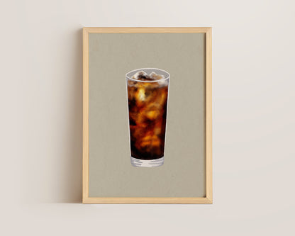 Rum & Coke Print