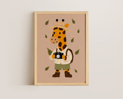 Safari Giraffe Print