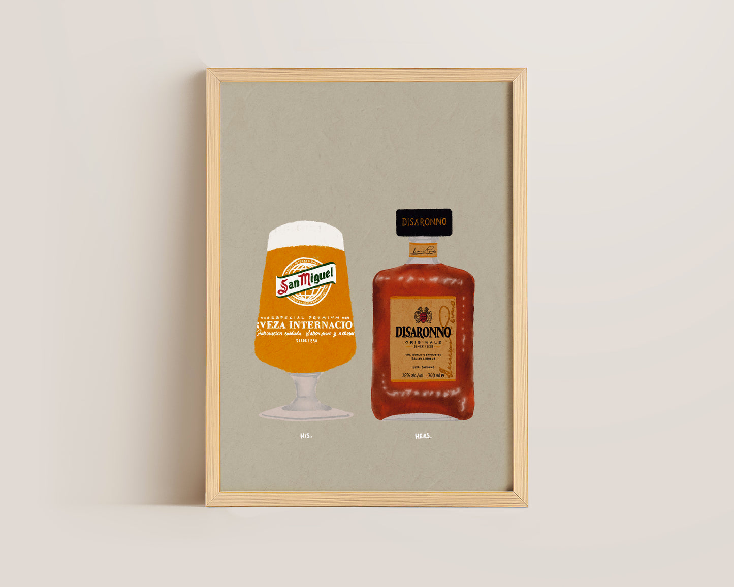 San Miguel & Disaronno Print