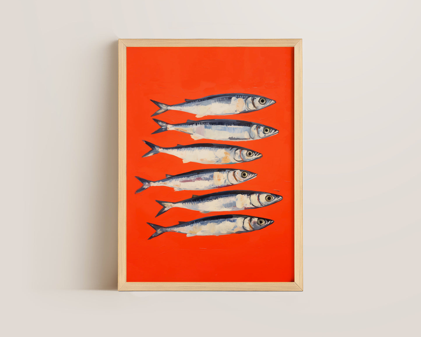 Red Sardines Print