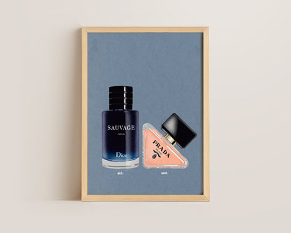 Sauvage & Prada Milano Art Print