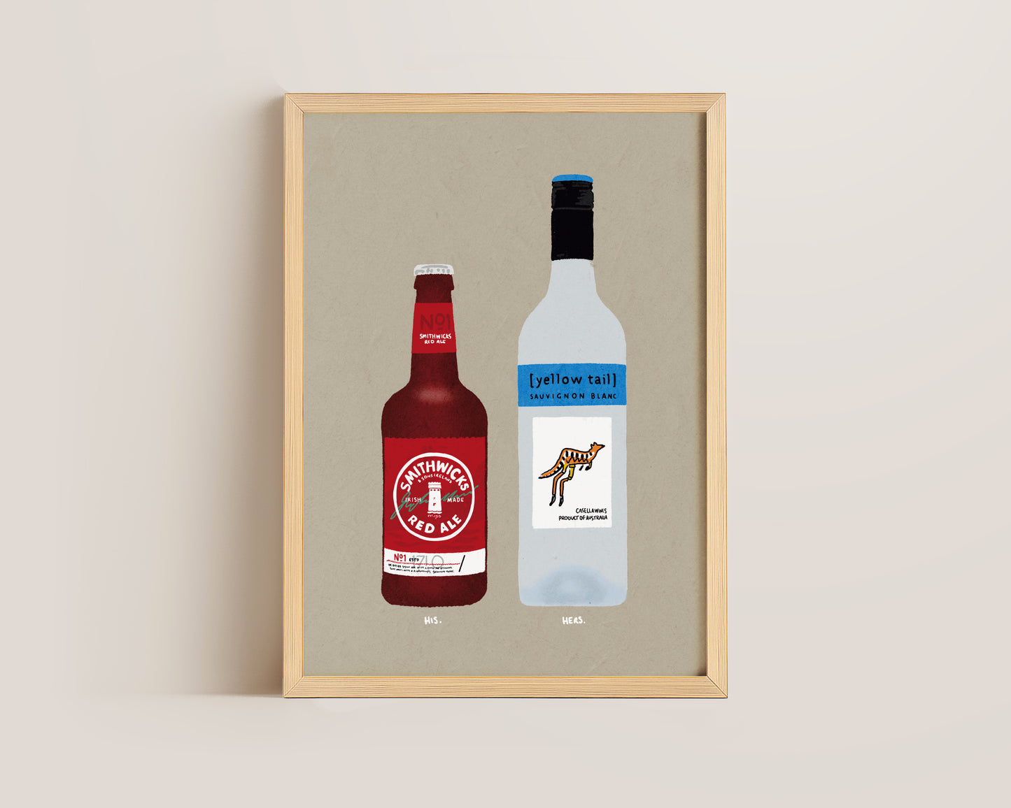 Smithwicks & Yellowtail Print