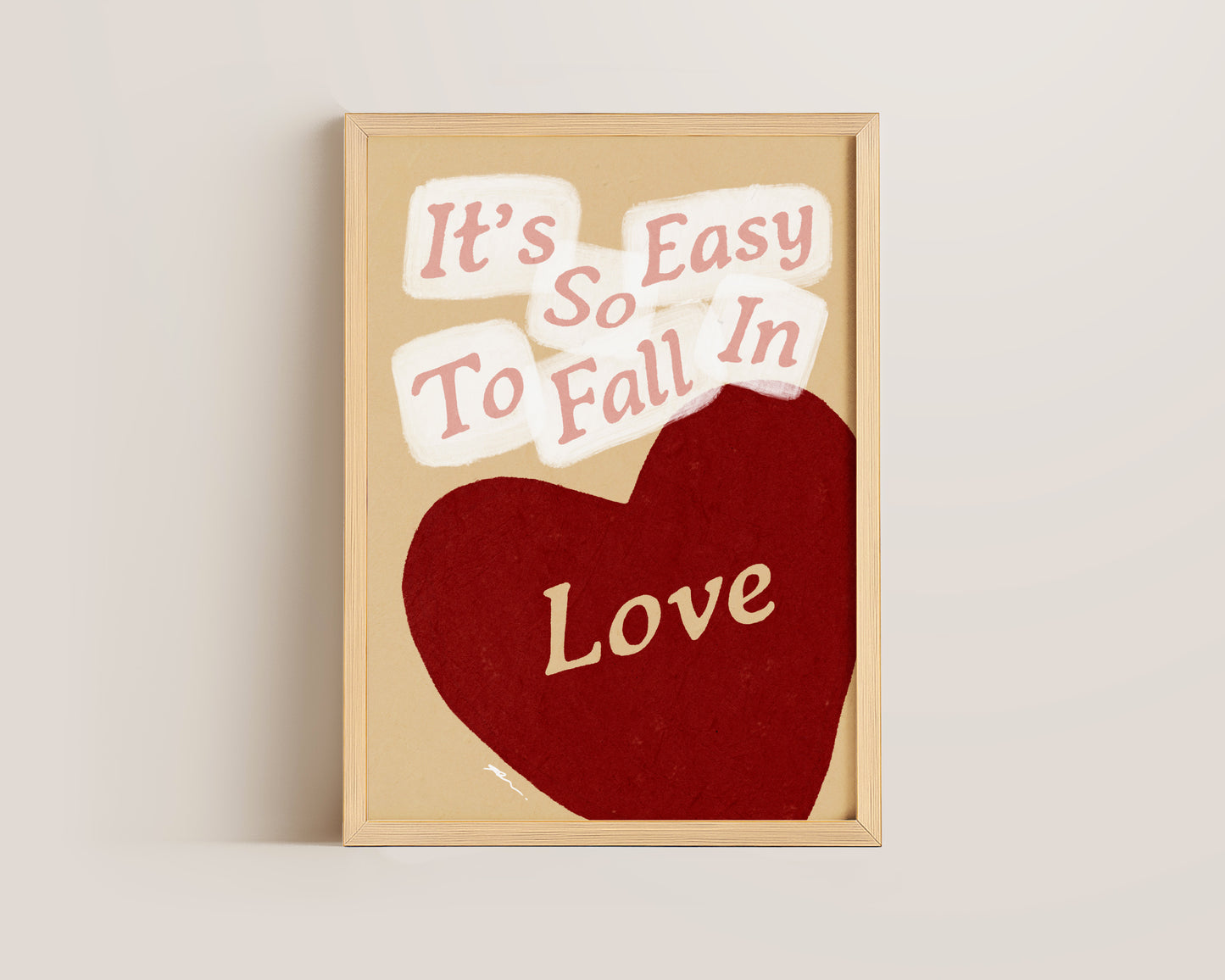 So Easy To Fall Print