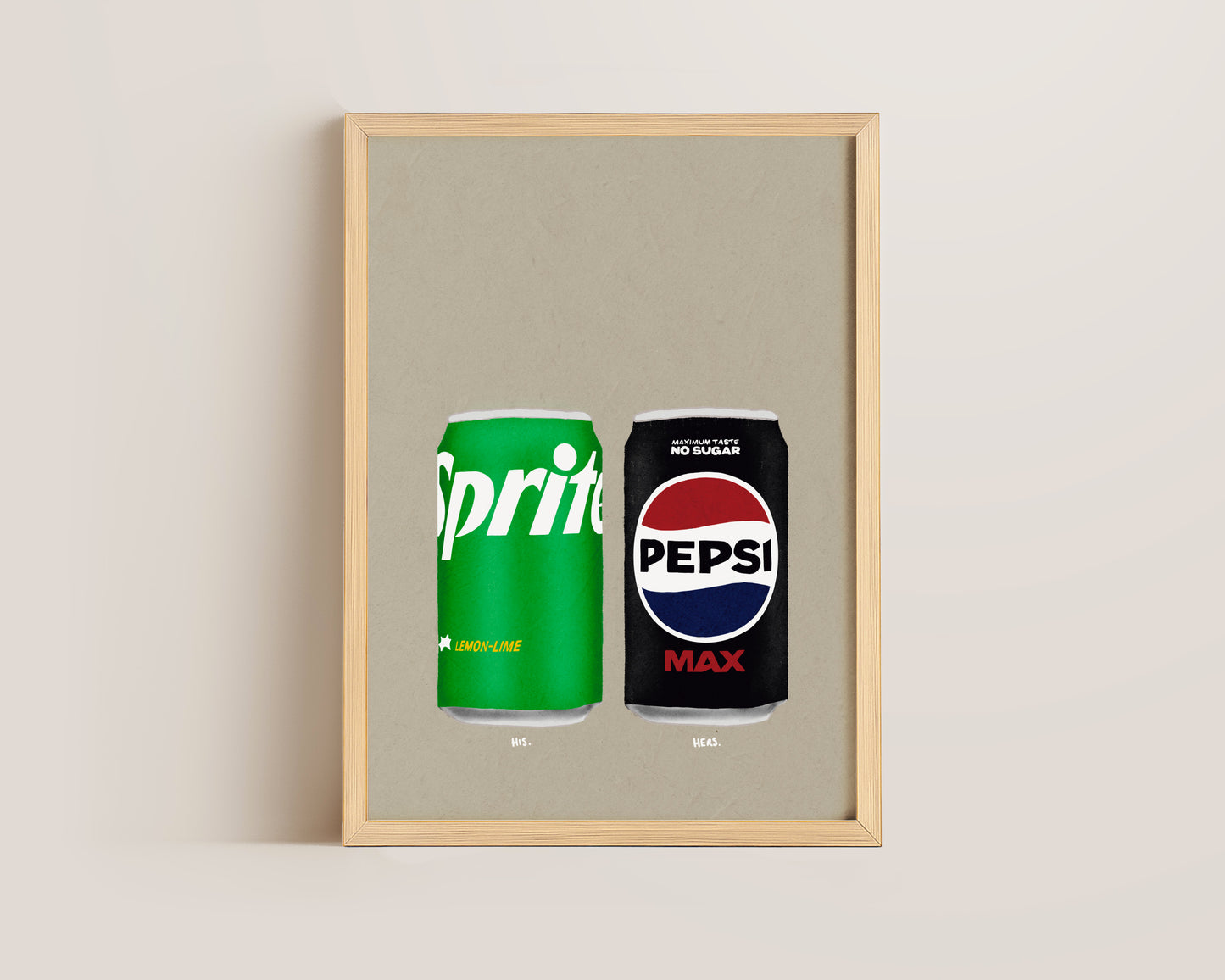Sprite & Pepsi Max Print