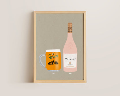 Staropramen & Whispering Angel Print