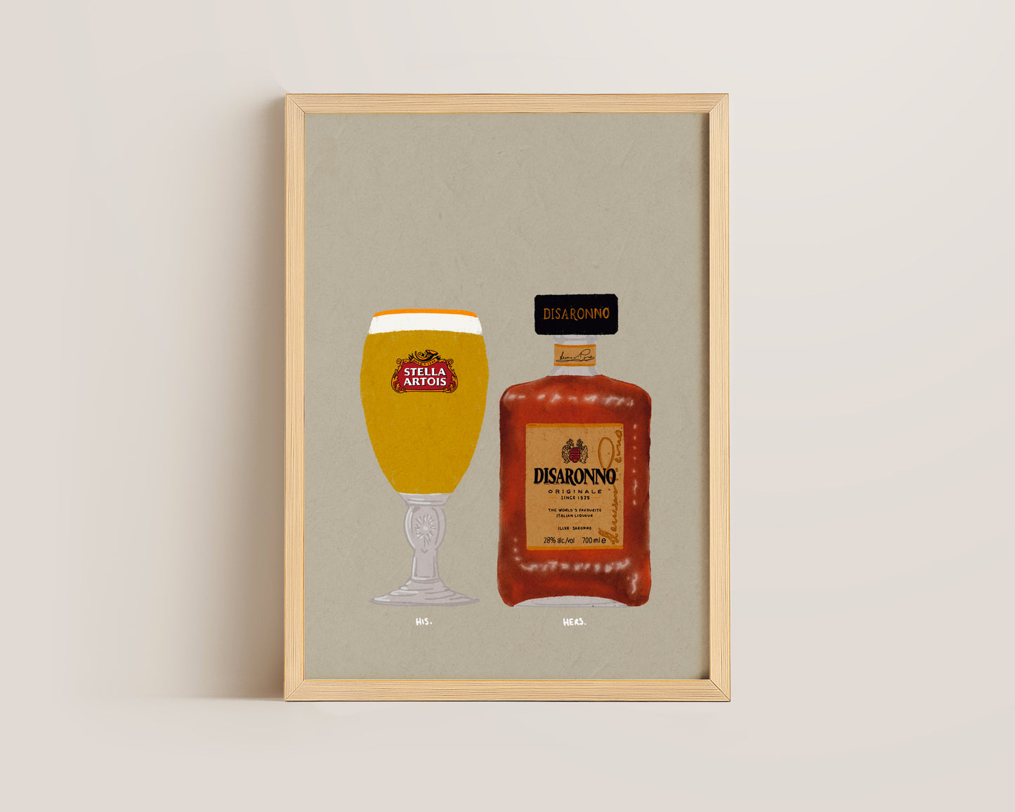 Stella & Disaronno Print