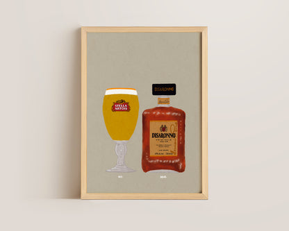 Stella & Disaronno Print