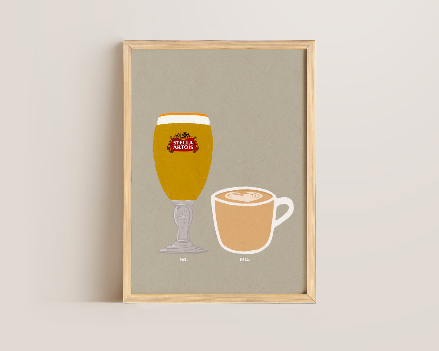 Stella & Latte Print