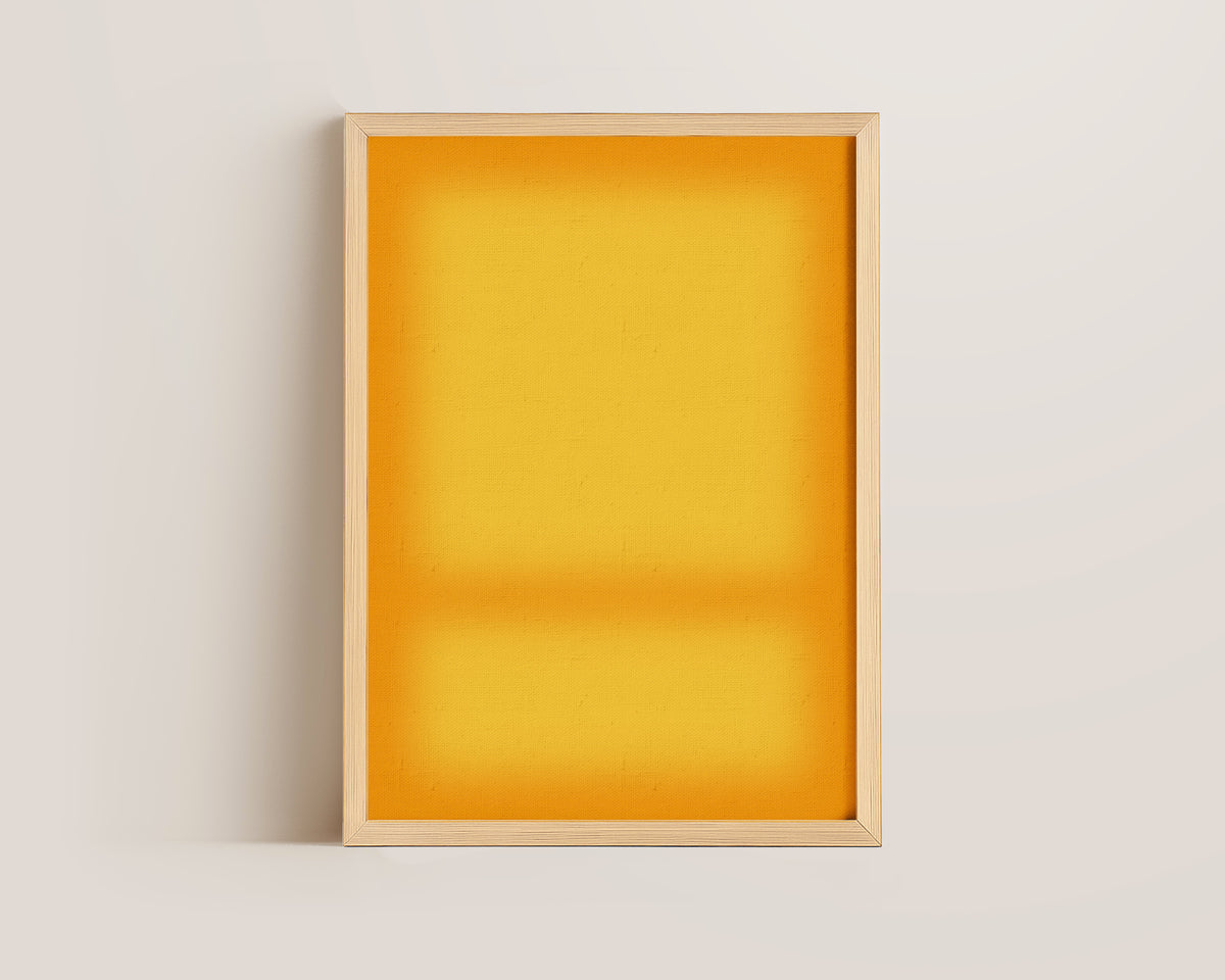 Sunlight Gradient Abstract Wall Art Print