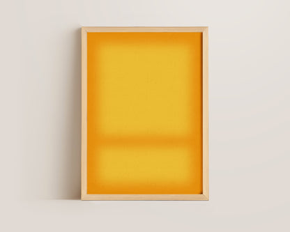 Sunlight Gradient Abstract Wall Art Print