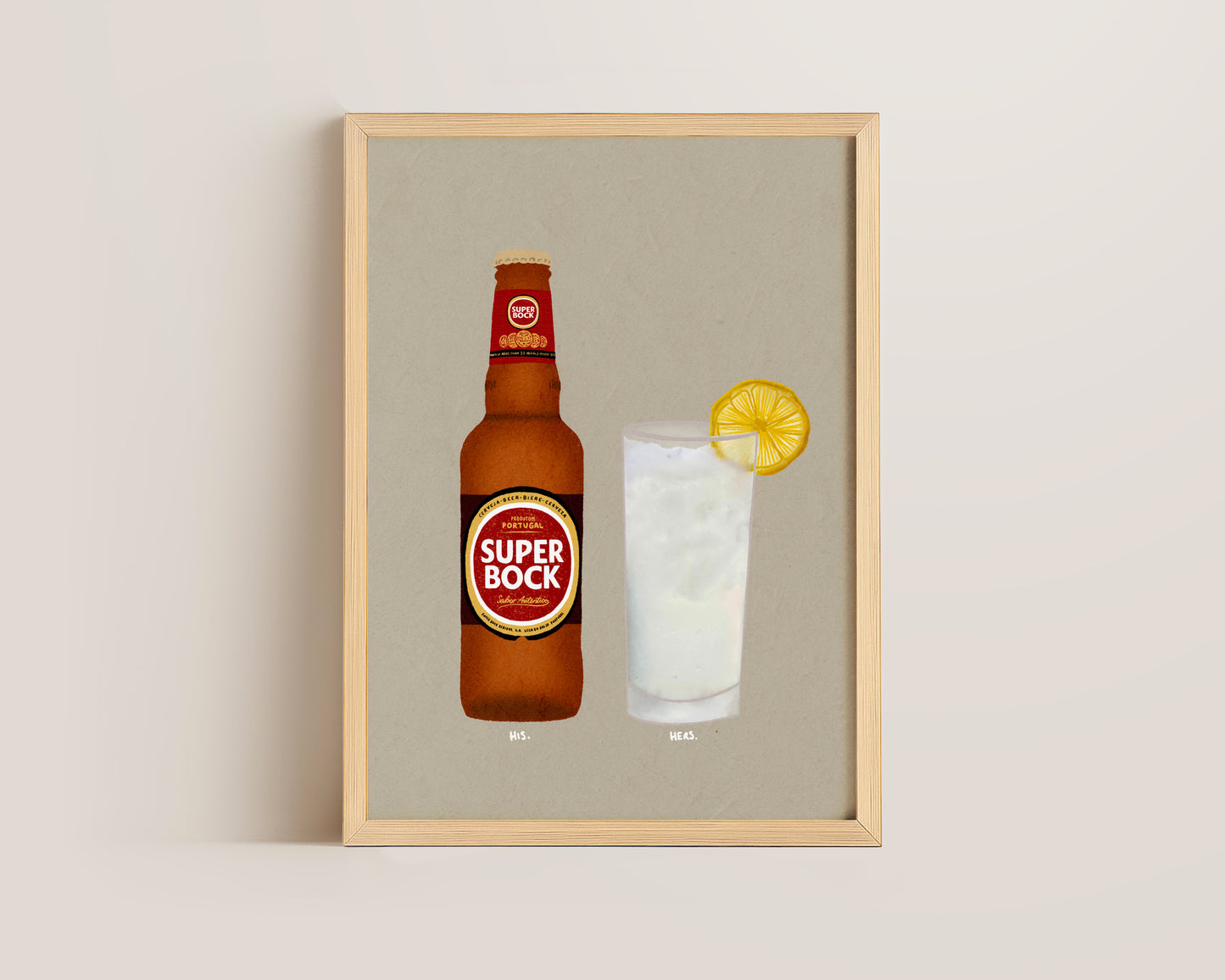 Super Bock & Vodka Lemonade Print
