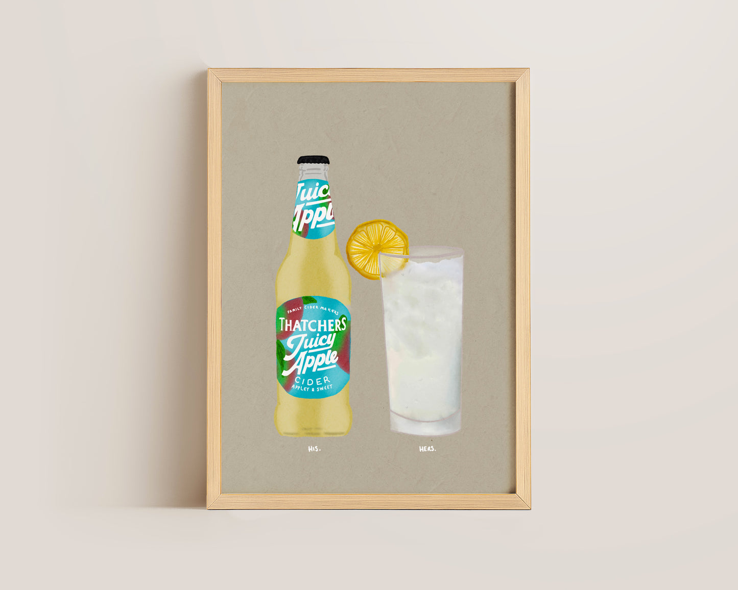 Thatchers Juicy Apple & Vodka Lemonade Print