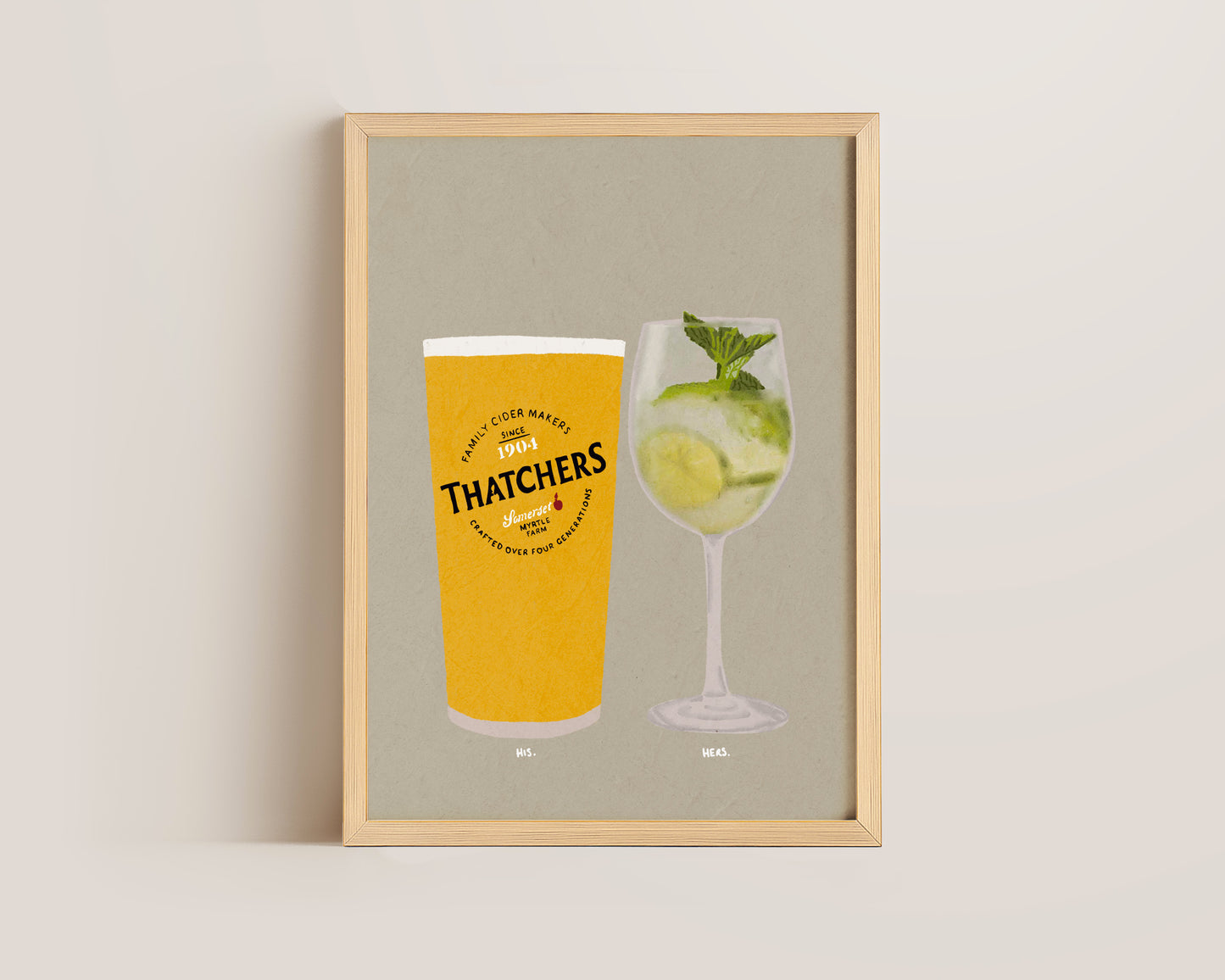 Thatchers & Hugo Spritz Print