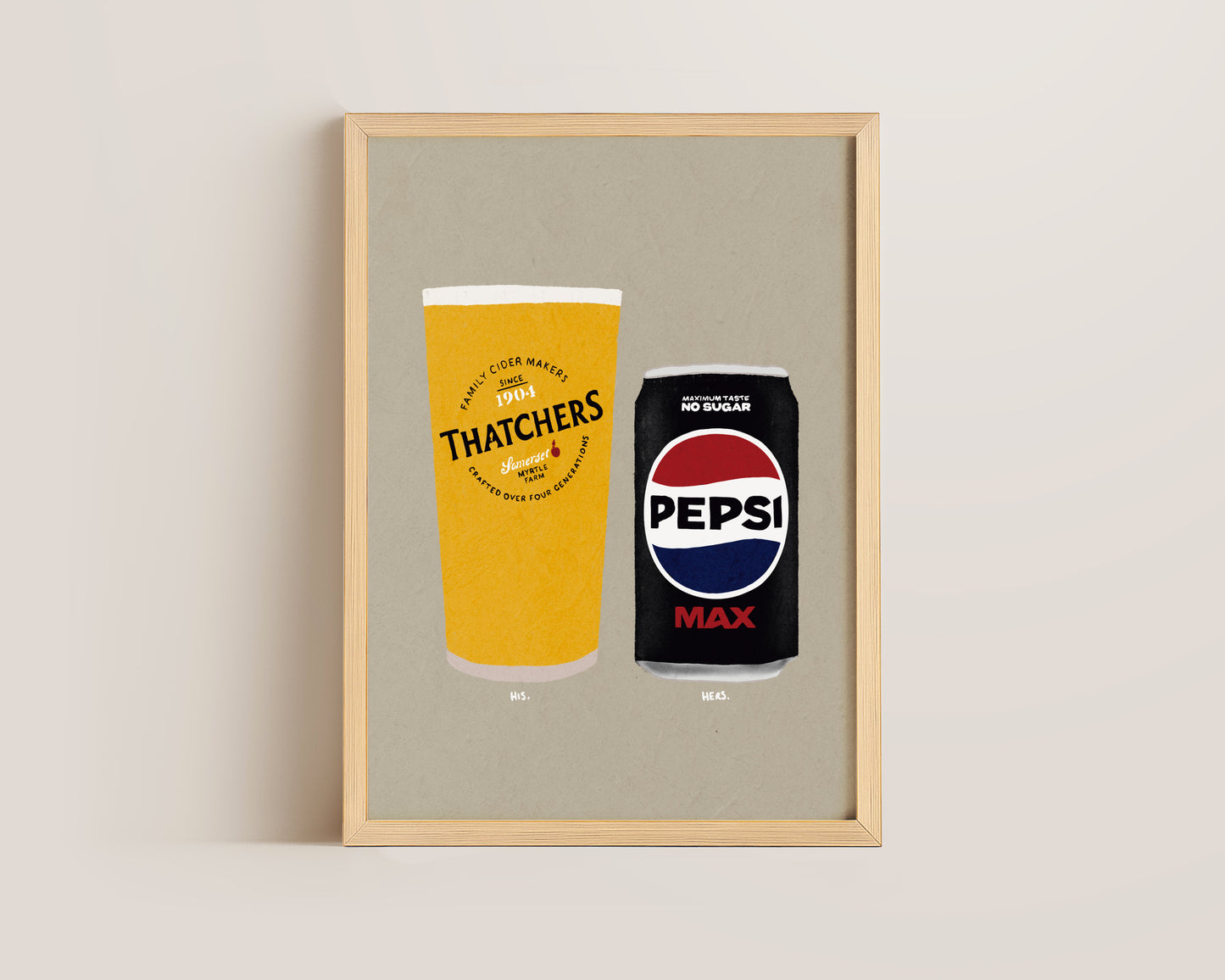 Thatchers & Pepsi Max Print
