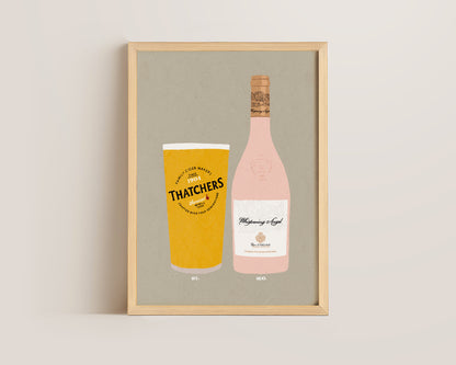 Thatchers & Whispering Angel Print