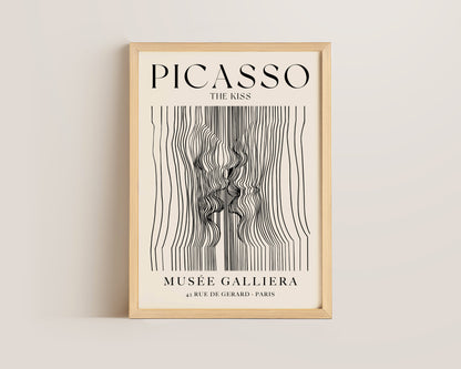 Picasso The Kiss Print