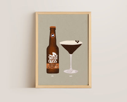Thistly Cross Cider & Espresso Martini Print