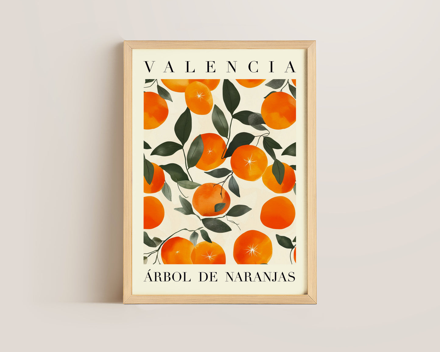 Valencia Oranges Print