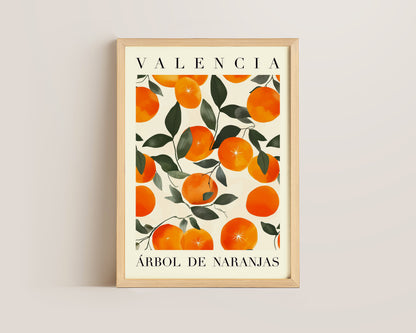 Valencia Oranges Print