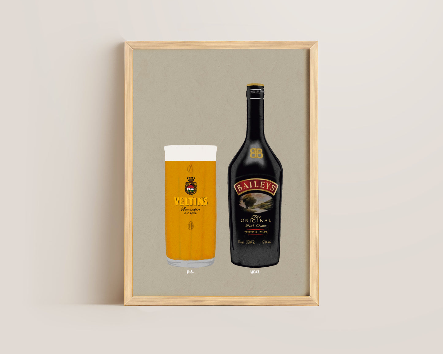 Veltins & Baileys Print