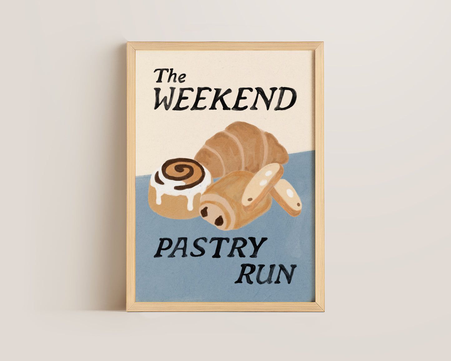 The Weekend Pastry Run Print
