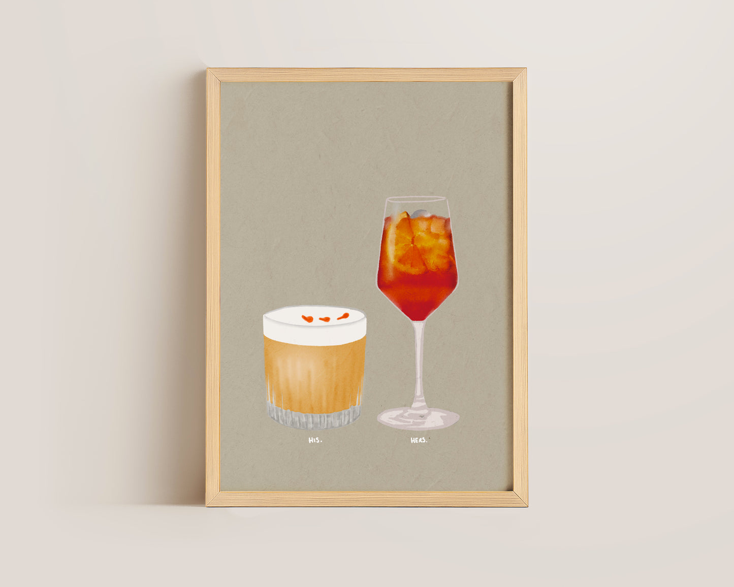 Whisky Sour & Aperol Spritz Print