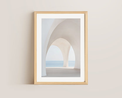 White Arches No. 1 Print