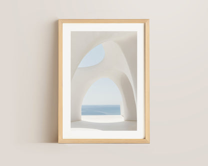 White Arches No. 2 Print