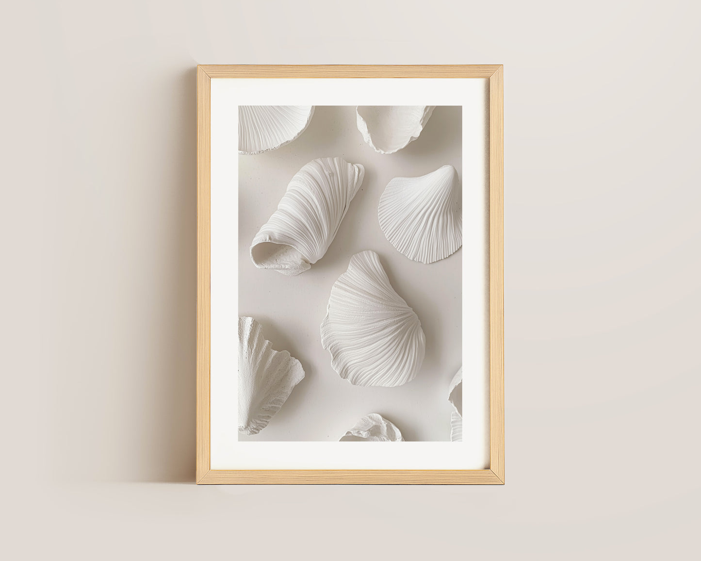 White Shells Print
