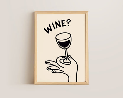Wine? Print