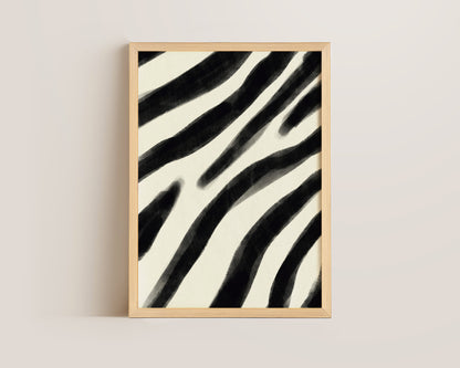 Zebra Pattern Print