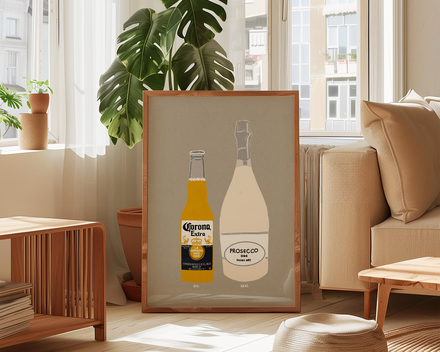 Corona & Prosecco Print