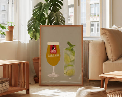 Madri & Mojito Print