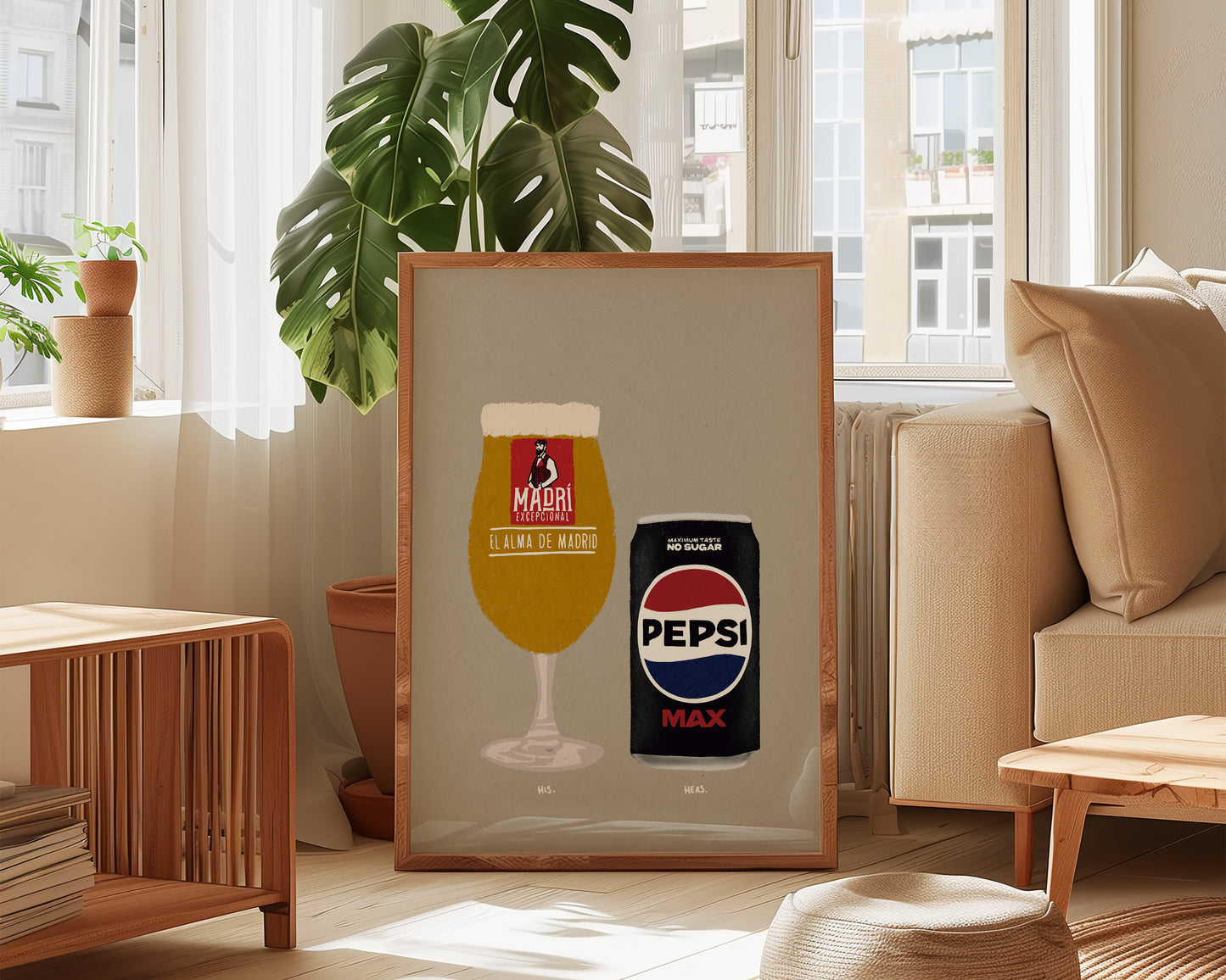 Madri & Pepsi Max Print