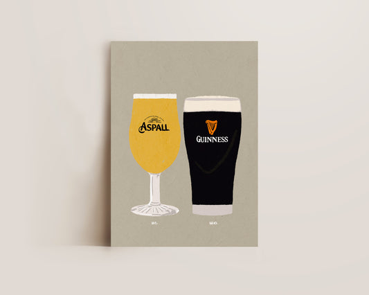Guinness & Aspalls Print