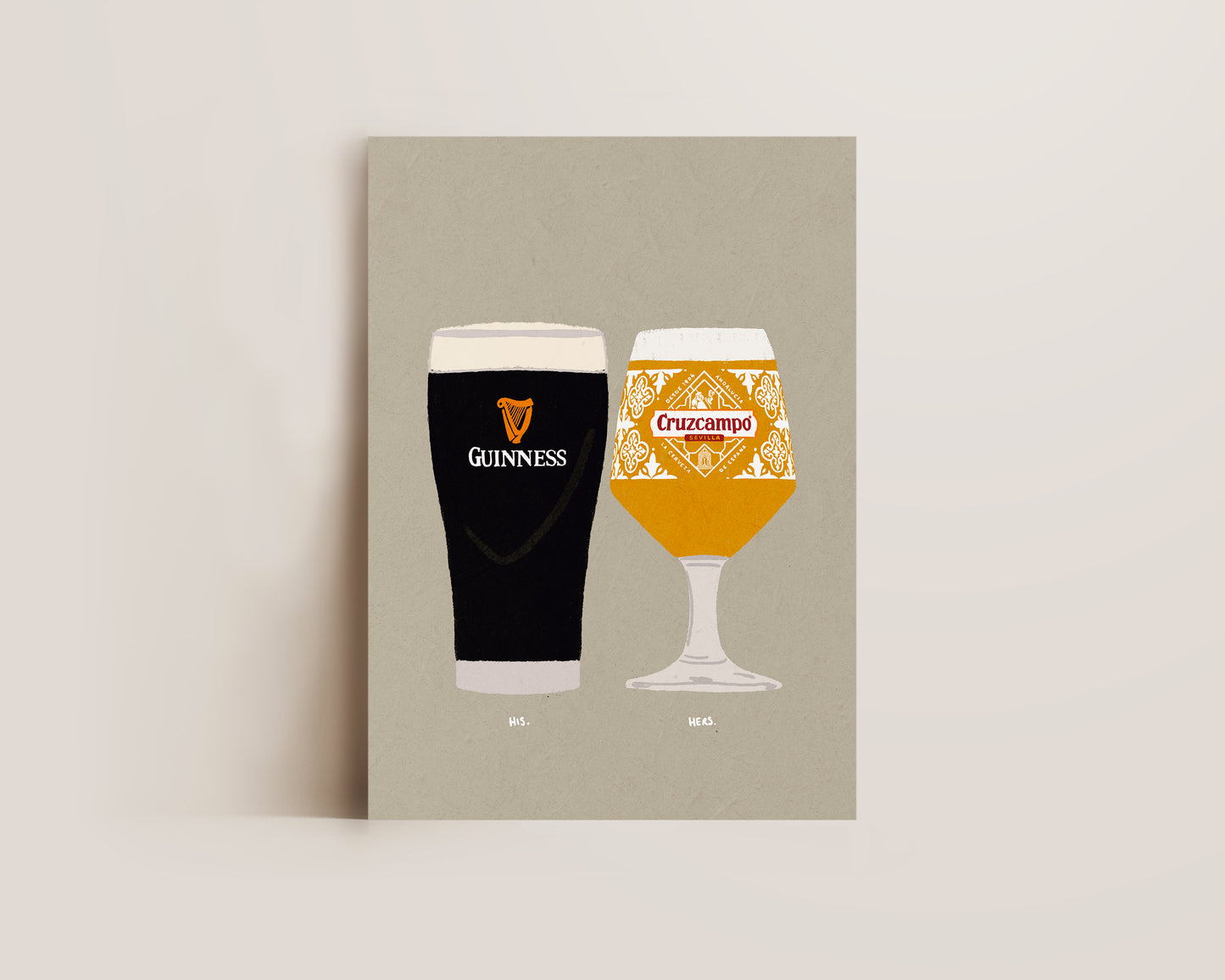 Guinness & Cruzcampo Print