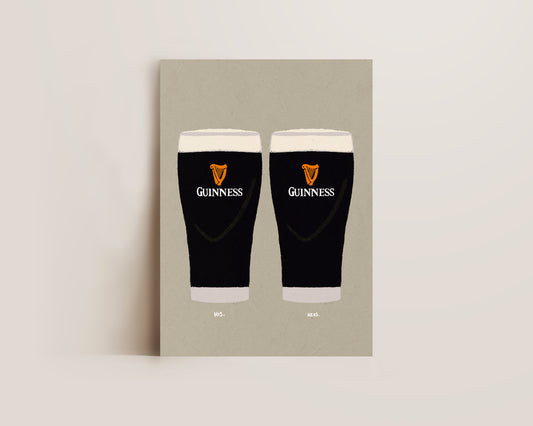 Guinness & Guinness Print
