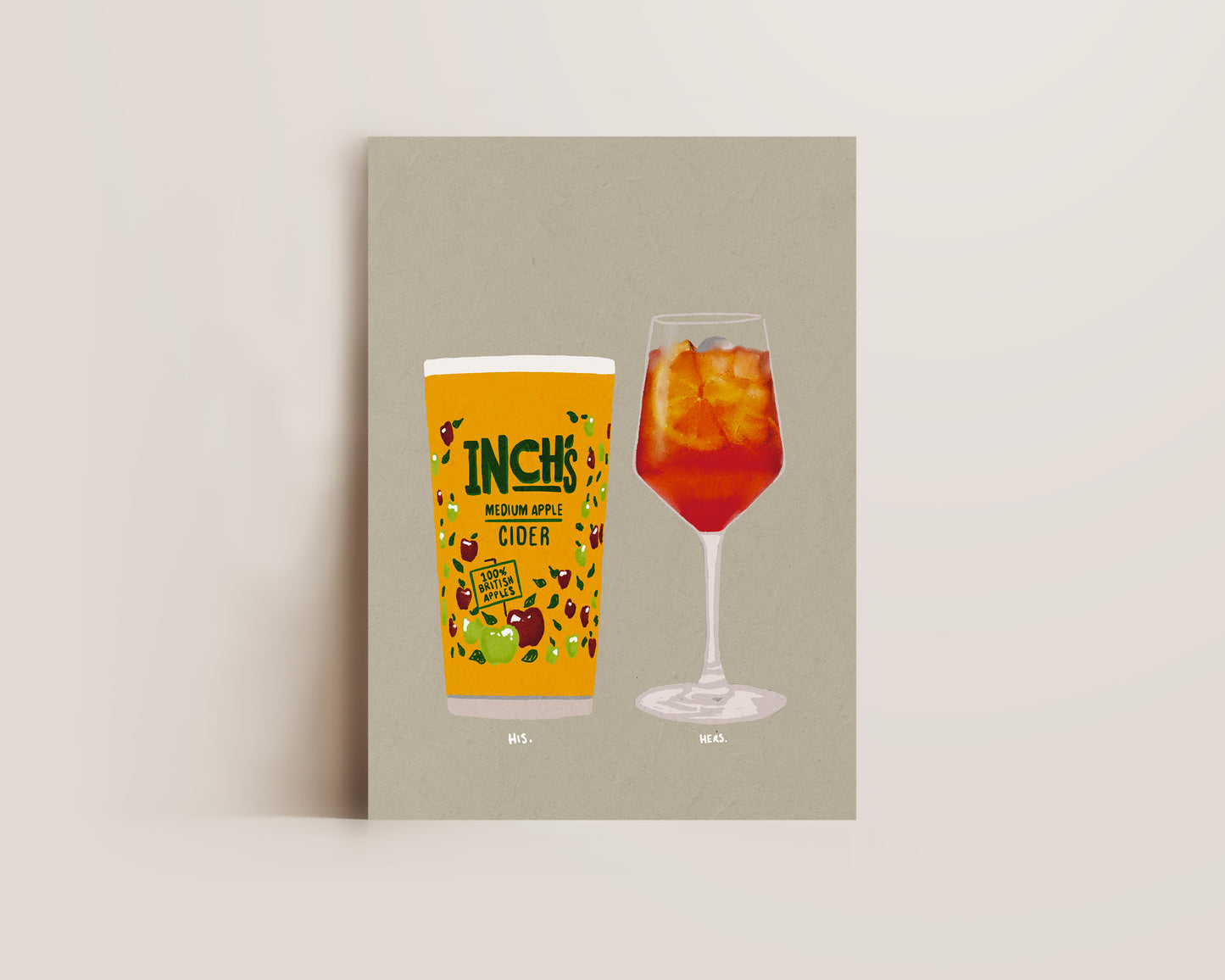 Inch's & Aperol Spritz Print