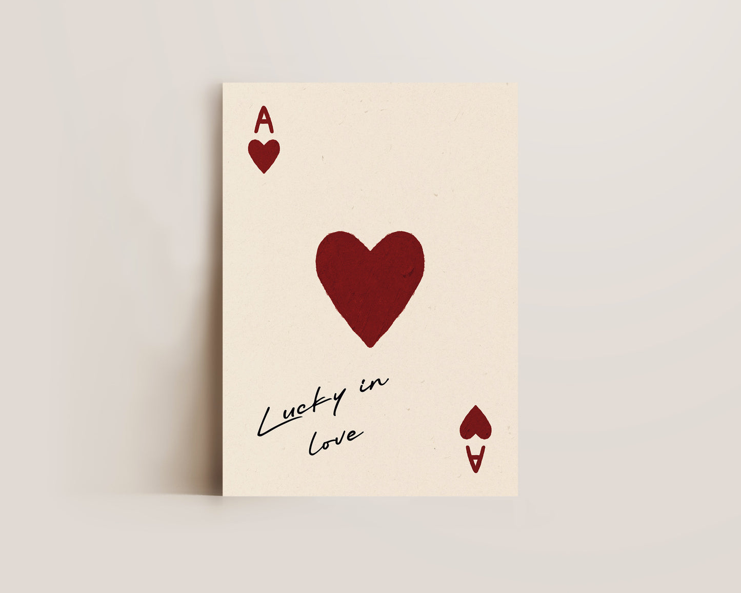 Lucky In Love Print