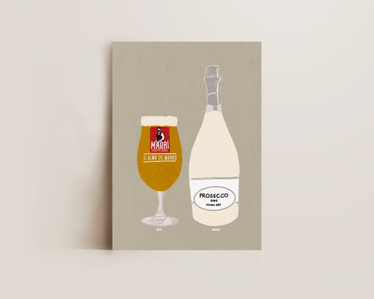 Madri & Prosecco Print